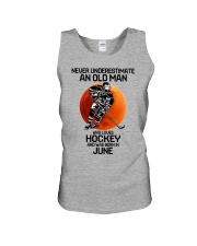 hockey old man 06 Unisex Tank tile