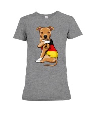 american staffordshire terrier Premium Fit Ladies Tee tile