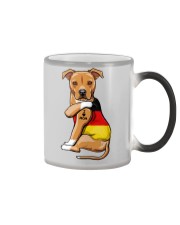 american staffordshire terrier Color Changing Mug tile