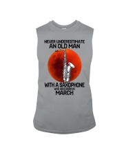 saxophone old man 03 Sleeveless Tee tile