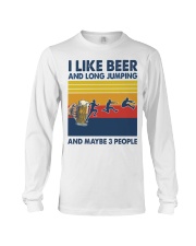 Long Jumping I Like Beer Long Sleeve Tee tile