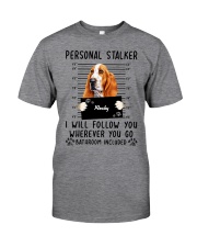 Basset Hound stalker Classic T-Shirt tile
