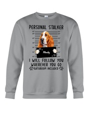 Basset Hound stalker Crewneck Sweatshirt tile