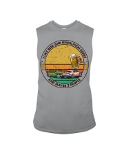 i like beer demolition derby Sleeveless Tee tile