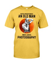 photography old man Classic T-Shirt front