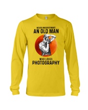 photography old man Long Sleeve Tee tile