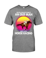 black old horse racing Premium Fit Mens Tee tile