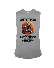 2 motocross old man Sleeveless Tee tile