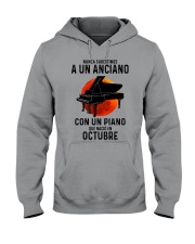 10 piano old man tbn Hooded Sweatshirt tile