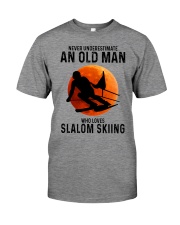Slalom skiing Premium Fit Mens Tee tile