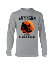 Slalom skiing Long Sleeve Tee tile