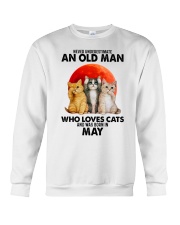 cats-old-man-5 Crewneck Sweatshirt tile