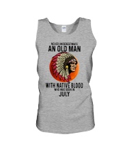 07 native blood old man Unisex Tank tile