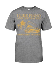 I LIKE piano dirt racing Premium Fit Mens Tee tile