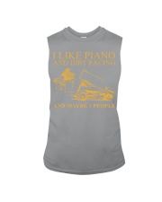 I LIKE piano dirt racing Sleeveless Tee tile