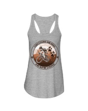 i like dog cycling Ladies Flowy Tank tile
