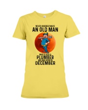 12 plumber Premium Fit Ladies Tee tile