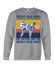 most old men karate Crewneck Sweatshirt tile