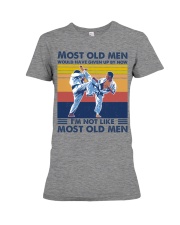most old men karate Premium Fit Ladies Tee tile