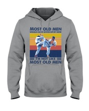 most old men karate Hooded Sweatshirt tile
