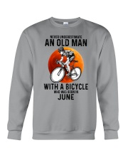 06 cycling never old man Crewneck Sweatshirt tile