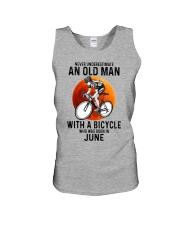 06 cycling never old man Unisex Tank tile