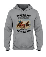 most old men team roping Hooded Sweatshirt tile