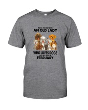 dogs-lady-2 Classic T-Shirt front