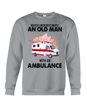 never Ambulance Crewneck Sweatshirt tile