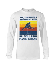 hurdling plan Long Sleeve Tee tile