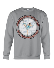 assuming-old lady figure-skating Crewneck Sweatshirt tile