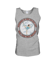 assuming-old lady figure-skating Unisex Tank tile