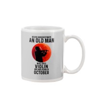 Violin Old Man Never 10 Mug tile