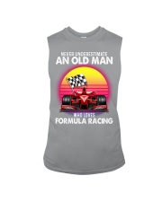 black old formula racing Sleeveless Tee tile