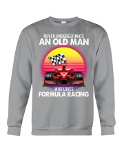 black old formula racing Crewneck Sweatshirt tile