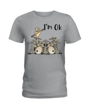 drums Ladies T-Shirt tile