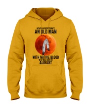 08 native old man Hooded Sweatshirt tile