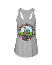 assuming-old man mobility-Scooter-man Ladies Flowy Tank tile