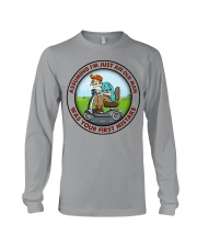 assuming-old man mobility-Scooter-man Long Sleeve Tee tile