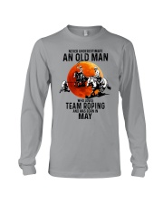 05 Team roping old man Long Sleeve Tee tile