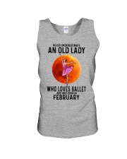 02 ballet color old lady Unisex Tank tile
