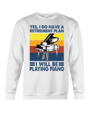Piano Plan Crewneck Sweatshirt tile