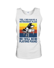 Piano Plan Unisex Tank tile