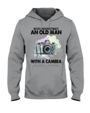 never camera Hooded Sweatshirt tile