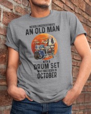10 drumset old man Classic T-Shirt apparel-classic-tshirt-lifestyle-26