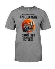 10 drumset old man Premium Fit Mens Tee tile