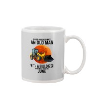 06 bulldozer old man color Mug tile
