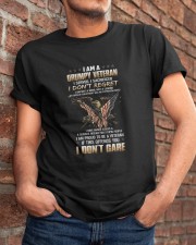 grumpy-veteran Classic T-Shirt apparel-classic-tshirt-lifestyle-26