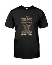 grumpy-veteran Classic T-Shirt front