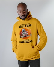 drag racing old man Hooded Sweatshirt apparel-hooded-sweatshirt-lifestyle-front-09